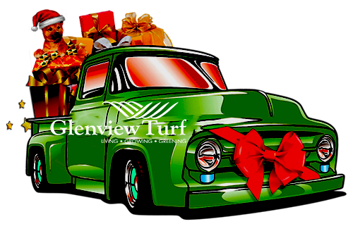 Glenview Turf Christmas truck