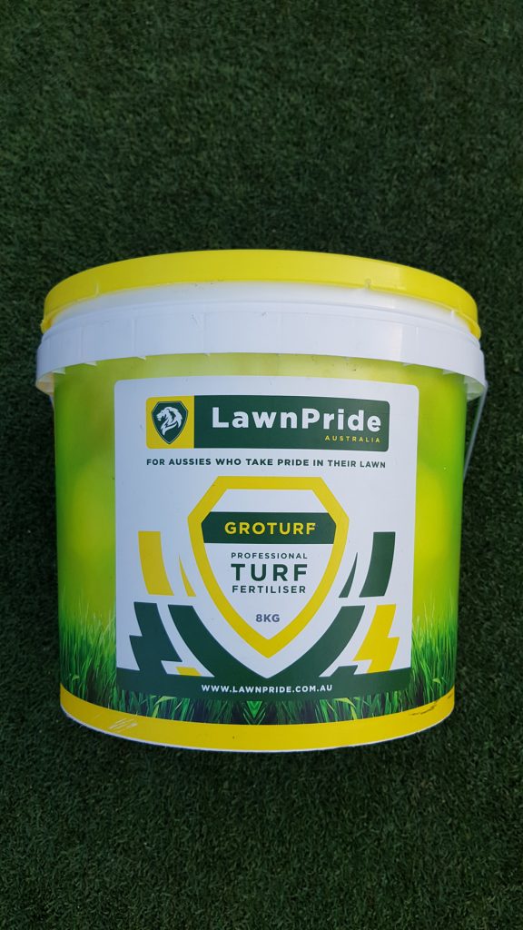 Lawn Pride Groturf Professional Turf Fertiliser 8KG e